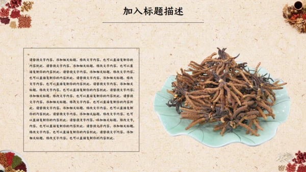 中医文化中草药通用PPT模板