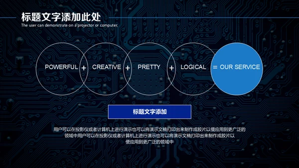 全球化智能网络科技有限公司工作汇报通用PPT模板