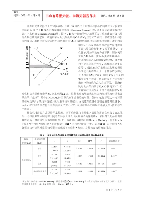 第四届经济学年会应征论文.docx
