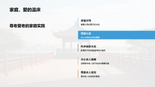 尊老爱老的社会实践