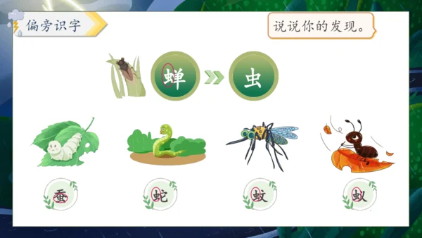【核心素养】部编版语文二年级下册-16. 雷雨 第1课时（课件）