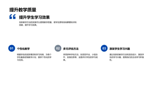 探索未来教学模式PPT模板