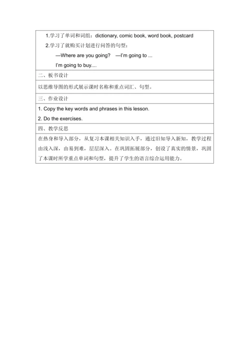 Unit 3 My weekend plan Part B Let's learn & Role p