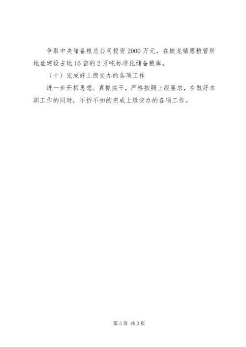粮食局年度工作计划 (3).docx