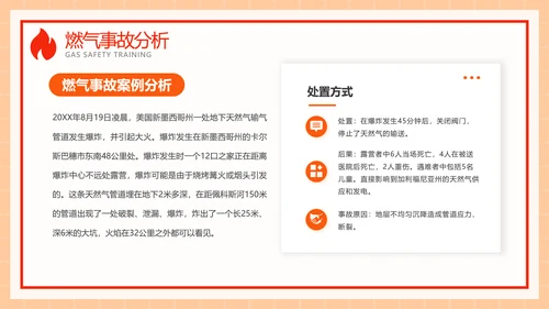 家用天燃气安全知识使用培训ppt模板