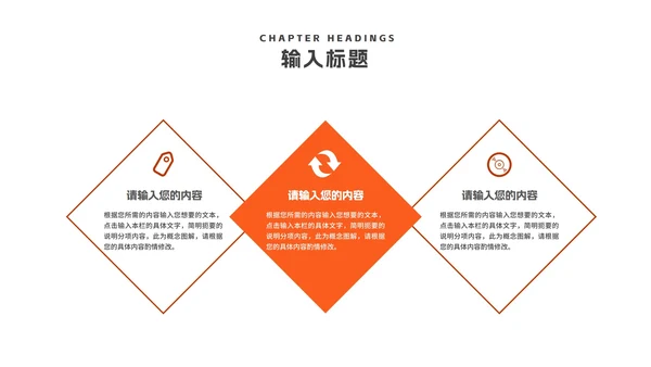 简约风橘色会计专业论文答辩汇报PPT模板