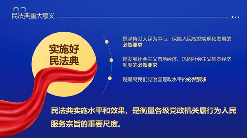 民法典法律普法精神PPT模板