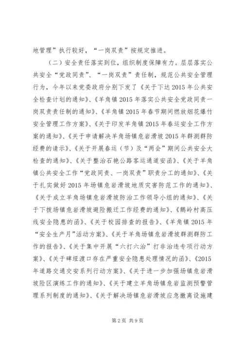 乡镇年度安全工作总结及工作思路.docx