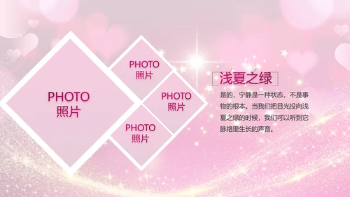生日快乐生日派对纪念册电子相册动态PPT