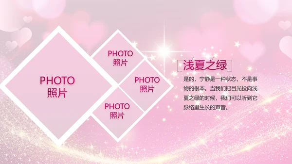 生日快乐生日派对纪念册电子相册动态PPT