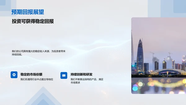 投资者说明会报告