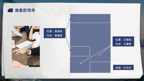 蓝色简约通讯员新闻写作培训PPT模板宣传PPT动态PPT
