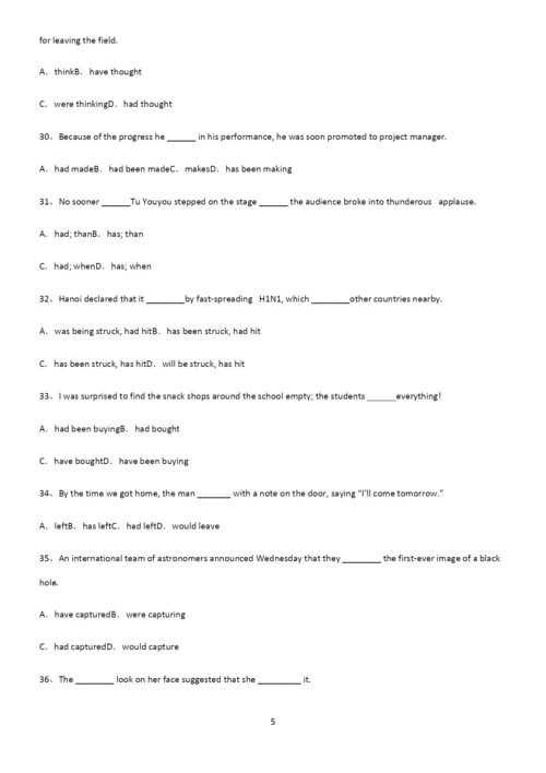 (文末附答案)高中英语过去完成时知识点总结(超全).docx