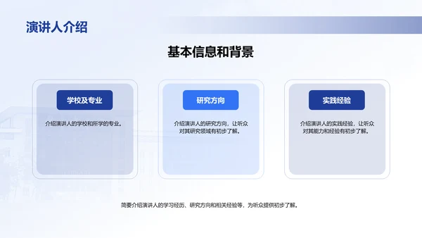 蓝色现代南京邮电大学论文毕业答辩PPT模板