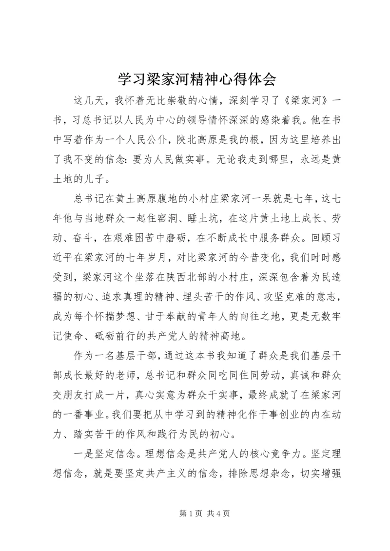 学习梁家河精神心得体会 (3).docx