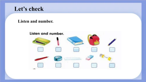 Unit 2 This is my pencil.  Lesson 11 课件(共41张PPT)