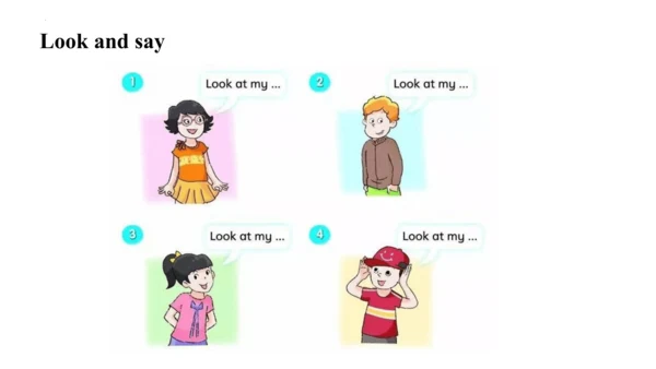 Unit 5 Look at me  Lesson 2 (Song time)课件（共34张PPT)