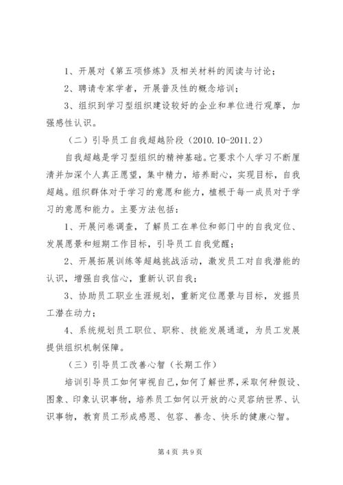 学习型组织建设方案 (3).docx