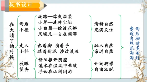 12《在天晴了的时候》课件