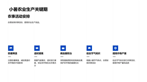 小暑节气农业应对策略