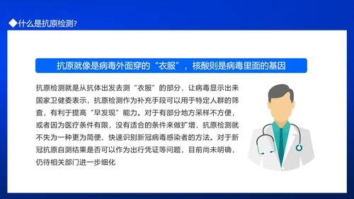 居民自测新冠病毒抗原操作流程PPT模板