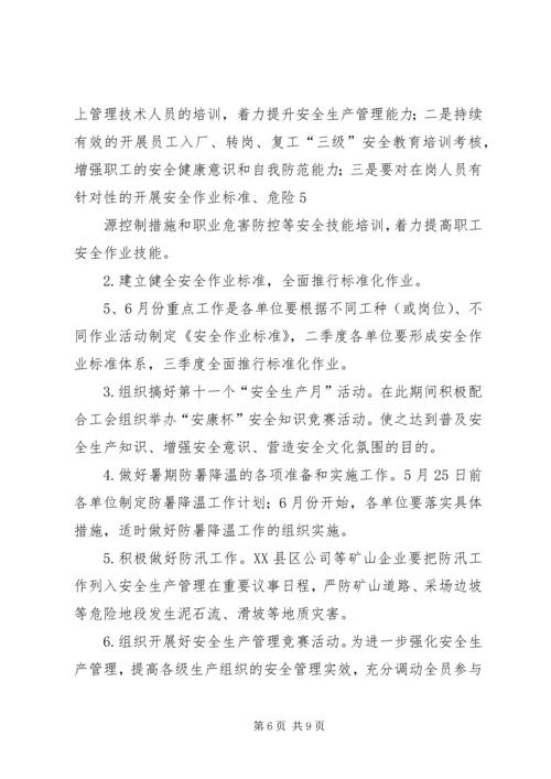 大神(集团)公司安委会会议汇报材料.docx