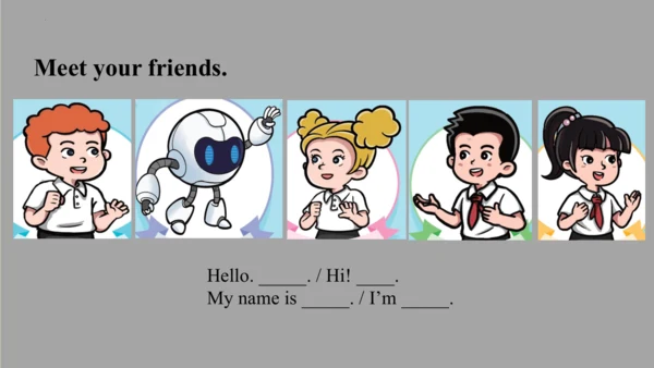 Welcome to school 第二课时 课件(共31张PPT)