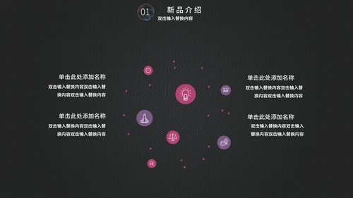 科技炫酷简约新品发布会通用PPT模板