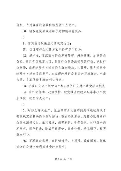 安监局党风廉政建设党组主体责任清单 (4).docx
