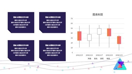 简单的三角型几何教学课件通用PPT模板