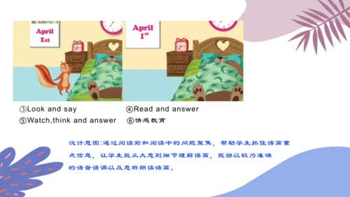 Unit 2 What time is it ? Part C story time 说课课件（共2