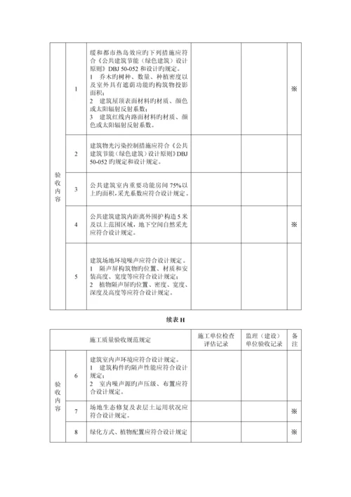 绿色建筑验收所需表格.docx