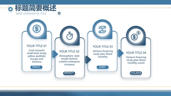 蓝色大气公司产品介绍宣传通用PPT