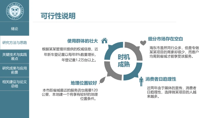 毕业答辩毕业论文答辩开题报告通用PPT模版