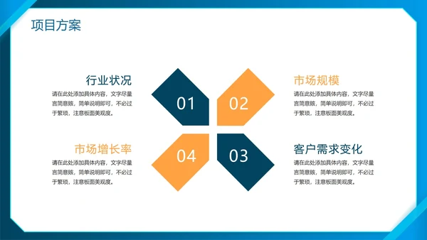 蓝色简约商务实景渐变品牌商业计划书PPT模板