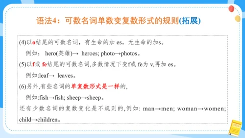 Unit 1 I like dogs (复习课件)-2024-2025学年译林版（三起）四年级上册期