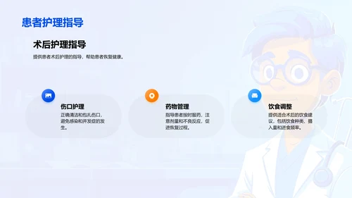 手术全程指导教学PPT模板
