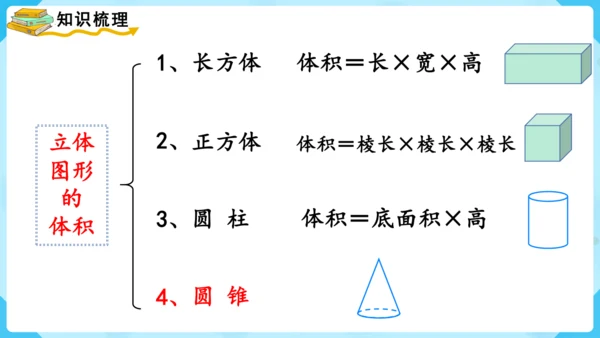 《立体图形的体积》整理与复习（课件）-2023-2024学年六年级上册数学人教版