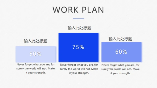 工作汇报计划年终总结通用PPT模板
