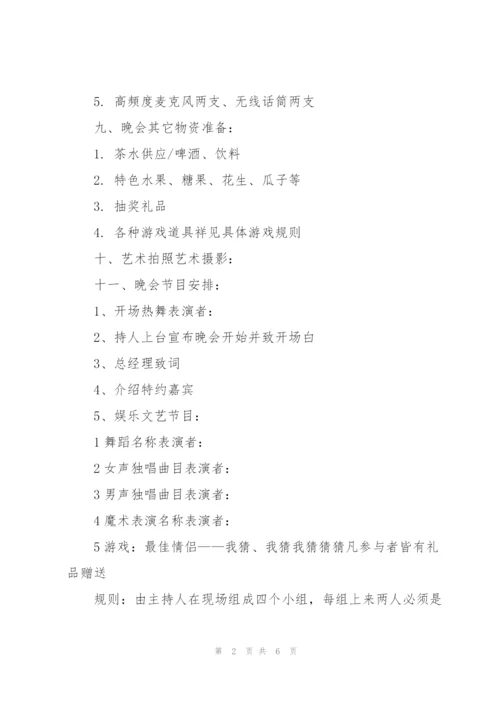 实用的公司年会策划方案5篇.docx
