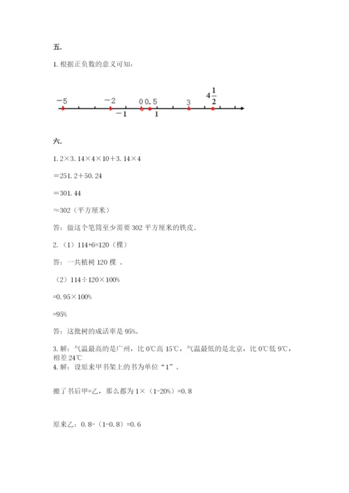 辽宁省【小升初】2023年小升初数学试卷word.docx