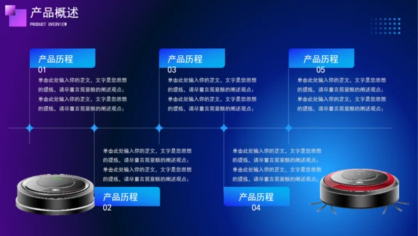 公司新品介绍通用机器人PPT模板