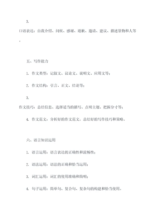 沪科版初一英语知识点总结