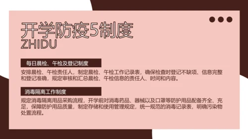 疫情防控返校防疫主题班会PPT