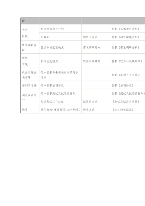 软件综合项目实施专题计划专项方案.docx