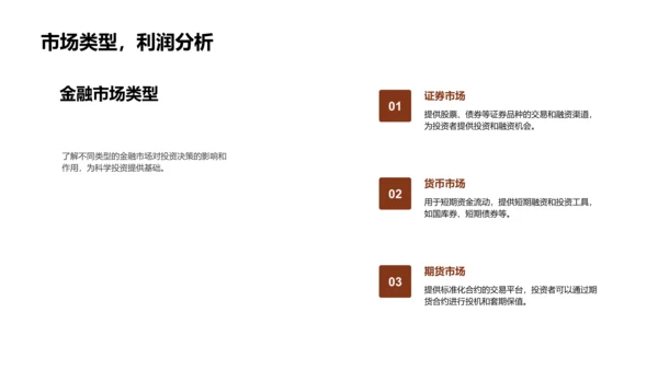 科学投资决策PPT模板