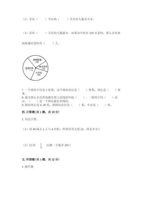 小学数学六年级上册期末考试试卷附答案【名师推荐】.docx