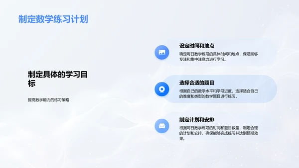 初三数学学习策略PPT模板