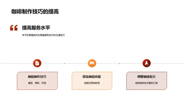 咖啡馆员工全能提升