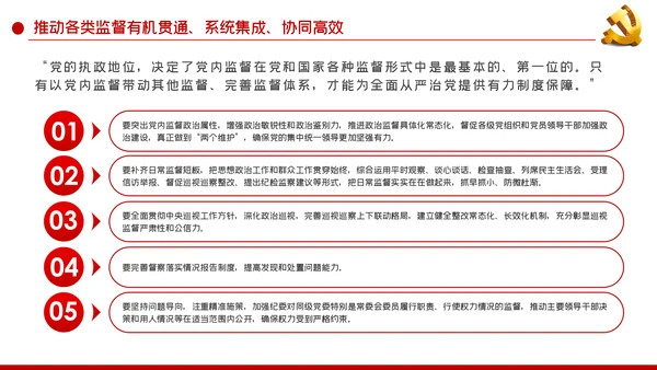 以有力有效监督推进国家治理现代化党建党课PPT